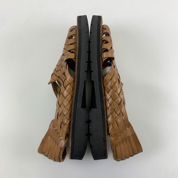 Brown Leather Sandals - Picture 11 of 12